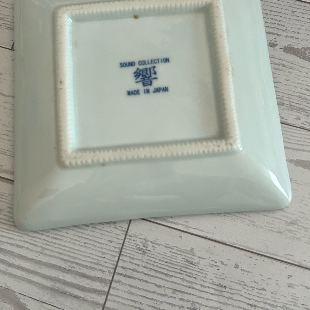 Sousaku Cat Face paw blue plate Sound Collection Japan sushi bread trinket - Picture 5 of 6